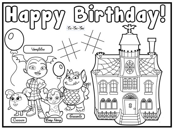 58 Collection Coloring Pages Vampirina  Free