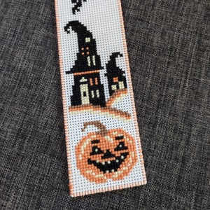 Halloween Embroidered Bookmark