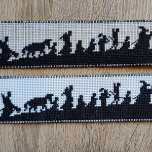 Marque page brodé Lord of the Rings