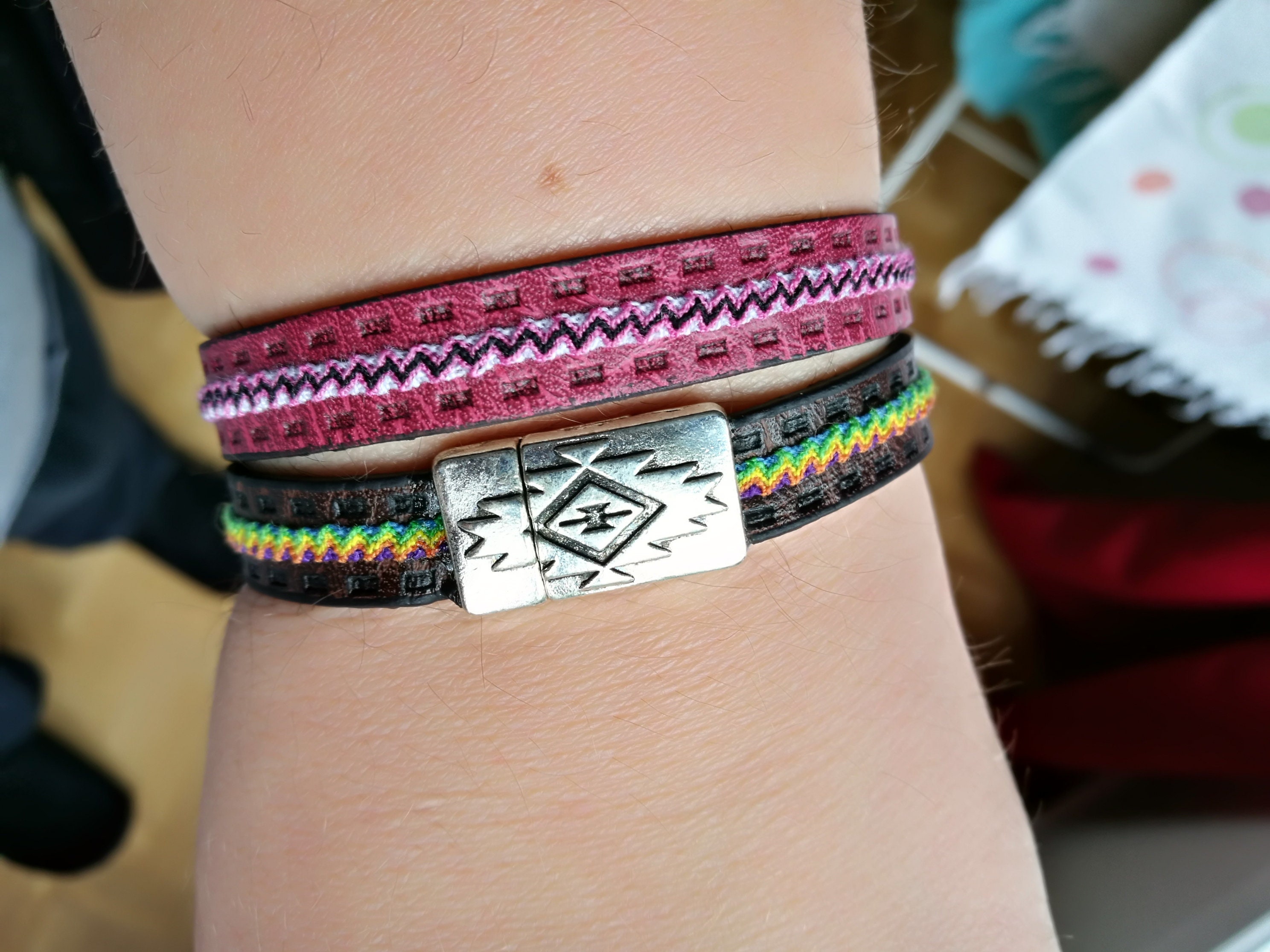 Pulsera brasileña y piel sintética Etsy