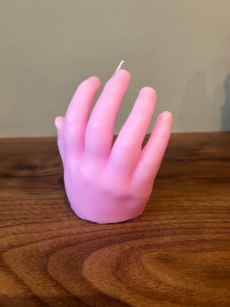 Baby Hand Candle / Hand Gesture Candle / Child Hand Candle Etsy