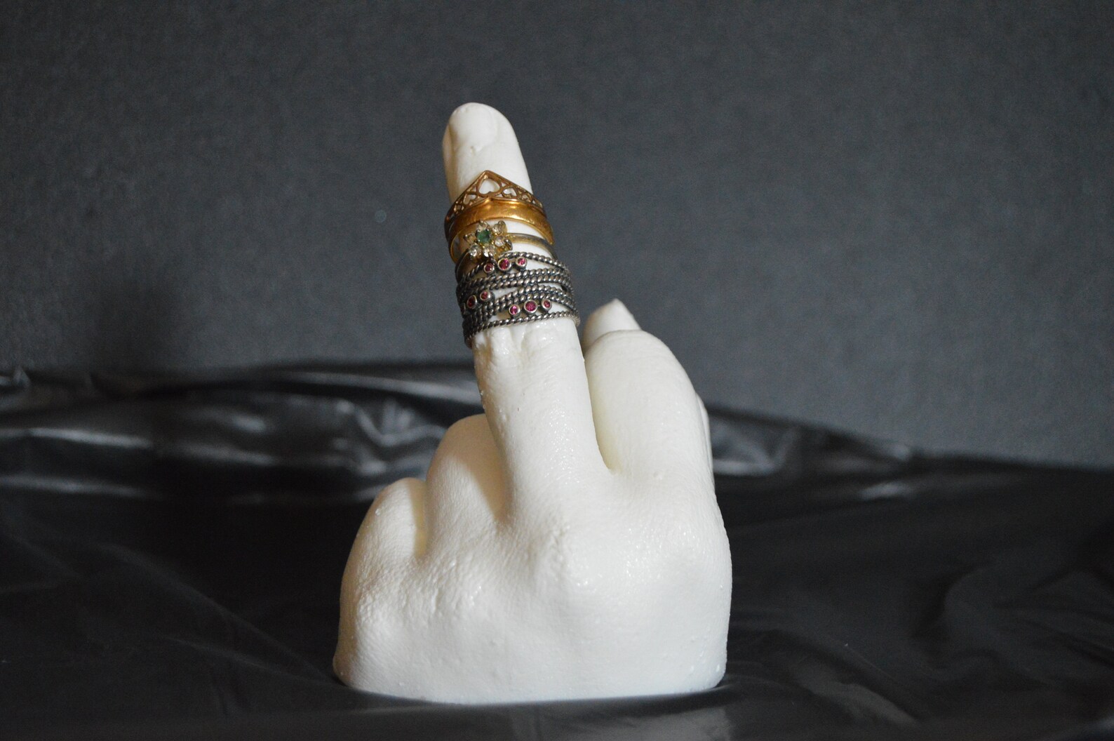 Hand Ring Holder Key Holder Middle Finger Jewellery Etsy Denmark