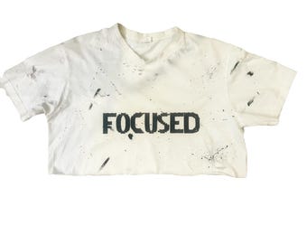 Focused Cropped Tee