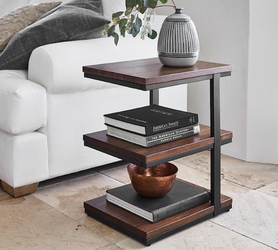 End Table, Side Table, 3 Tier End Table, Storage Side Table, Home Decor,  Furniture, Decoration 