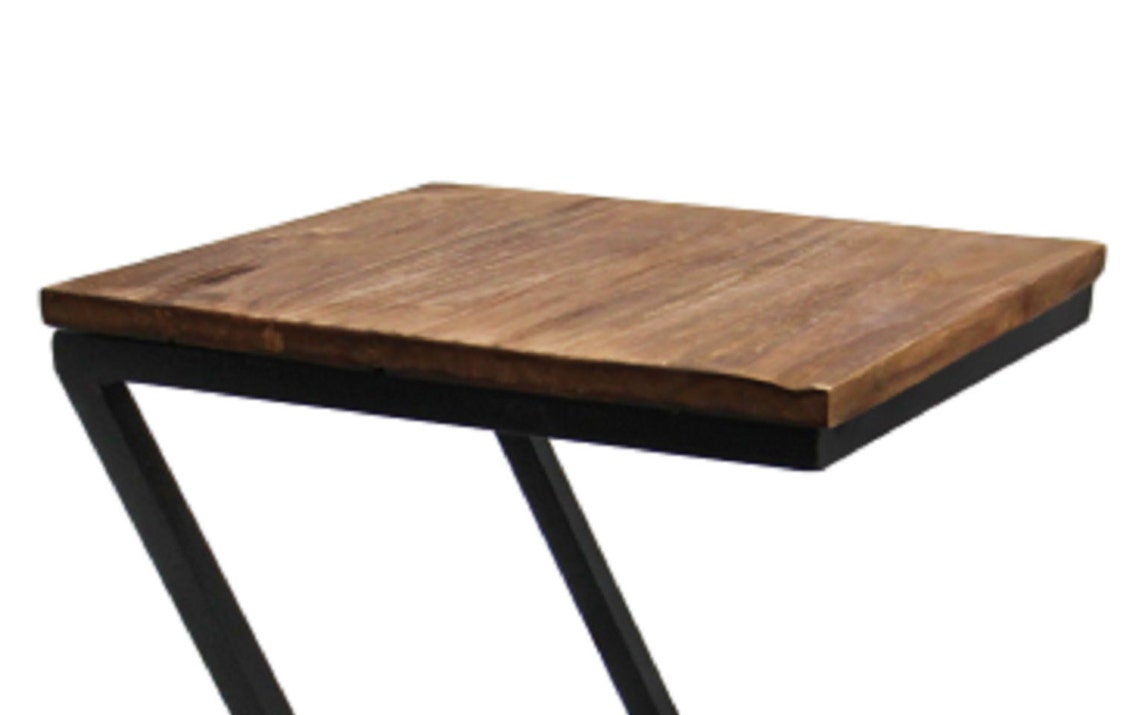 Z Shape Side Table, Z Shape Laptop Table, End Table, Printer Table