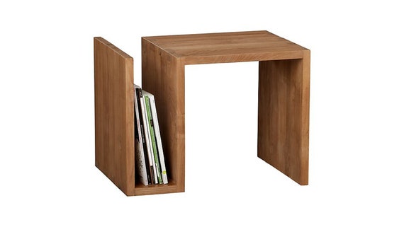 S Side Table S Shaped End Table Solid Wood Side Table Furniture