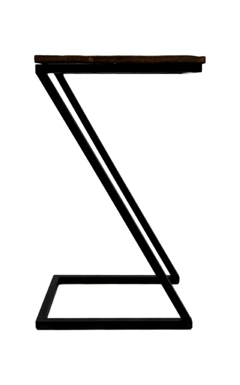 Z Shape Side Table, Z Shape Laptop Table, End Table, Printer Table