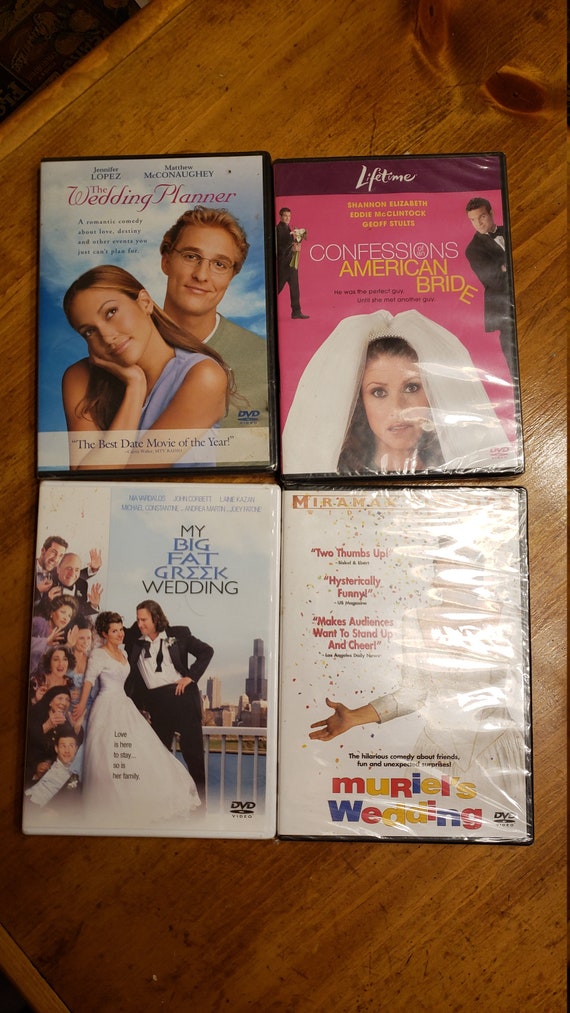 Lot Of 4 Brand New Wedding Dvds Etsy