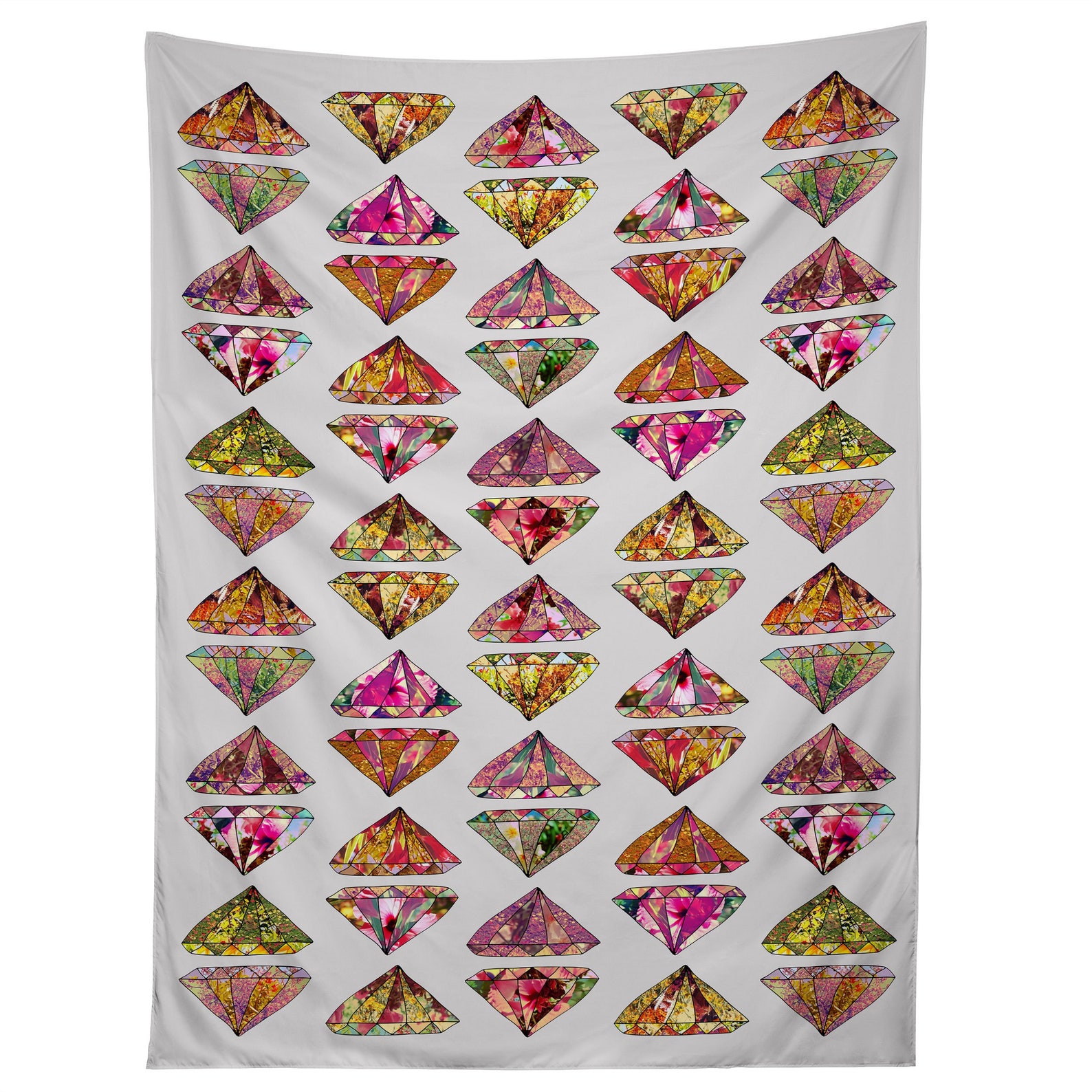 Diamond Design Tapestry Wall Hanging Etsy