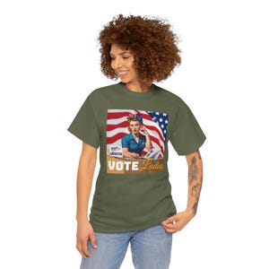 Rosie The Riveter Election T Shirt Women&#39;s Right to Vote