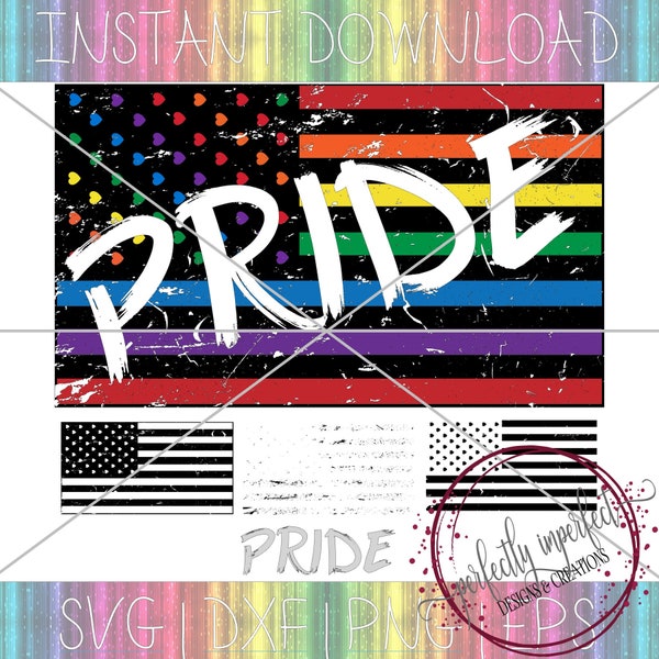 Pride | LGBTQ Svg | Gay Pride Svg | Flag Svg Files | LGBTQ Svg Designs | Pride Clipart | LGBT Clipart | Svg | dxf | eps | png
