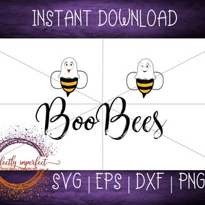 Boo bees svg | Boo Bees | Funny Halloween svg |  Boo Bees dxf | Halloween | Halloween SVG | Boo SVG | Ghost svg