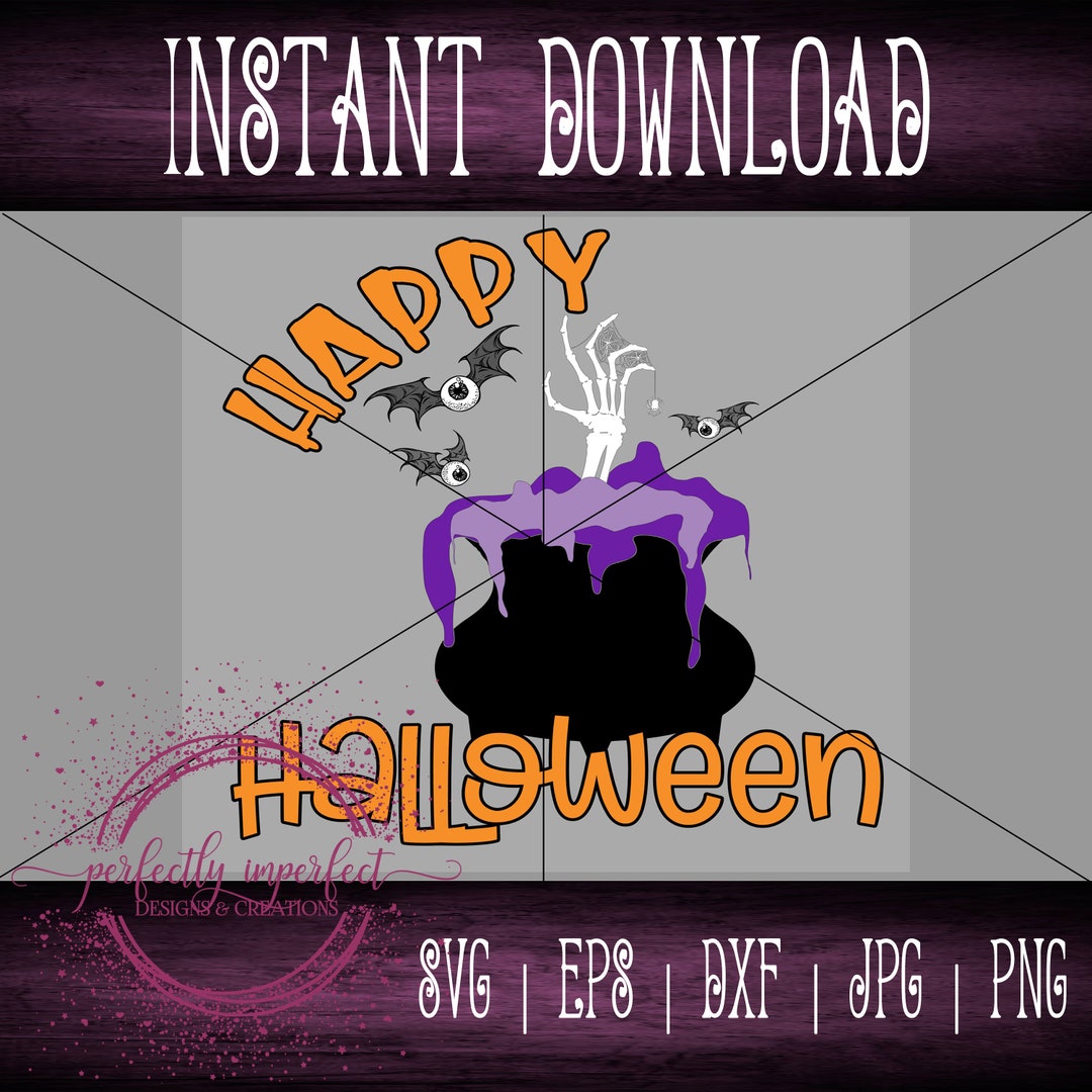 Happy Halloween Svg | Cut Files | Happy Halloween Svg File | SVG | EPS ...