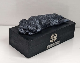 Shih Tzu Ashes Urn | Personalized Pet Memorial Box