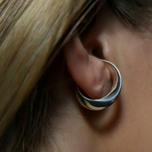 Ear cuff sterling silver