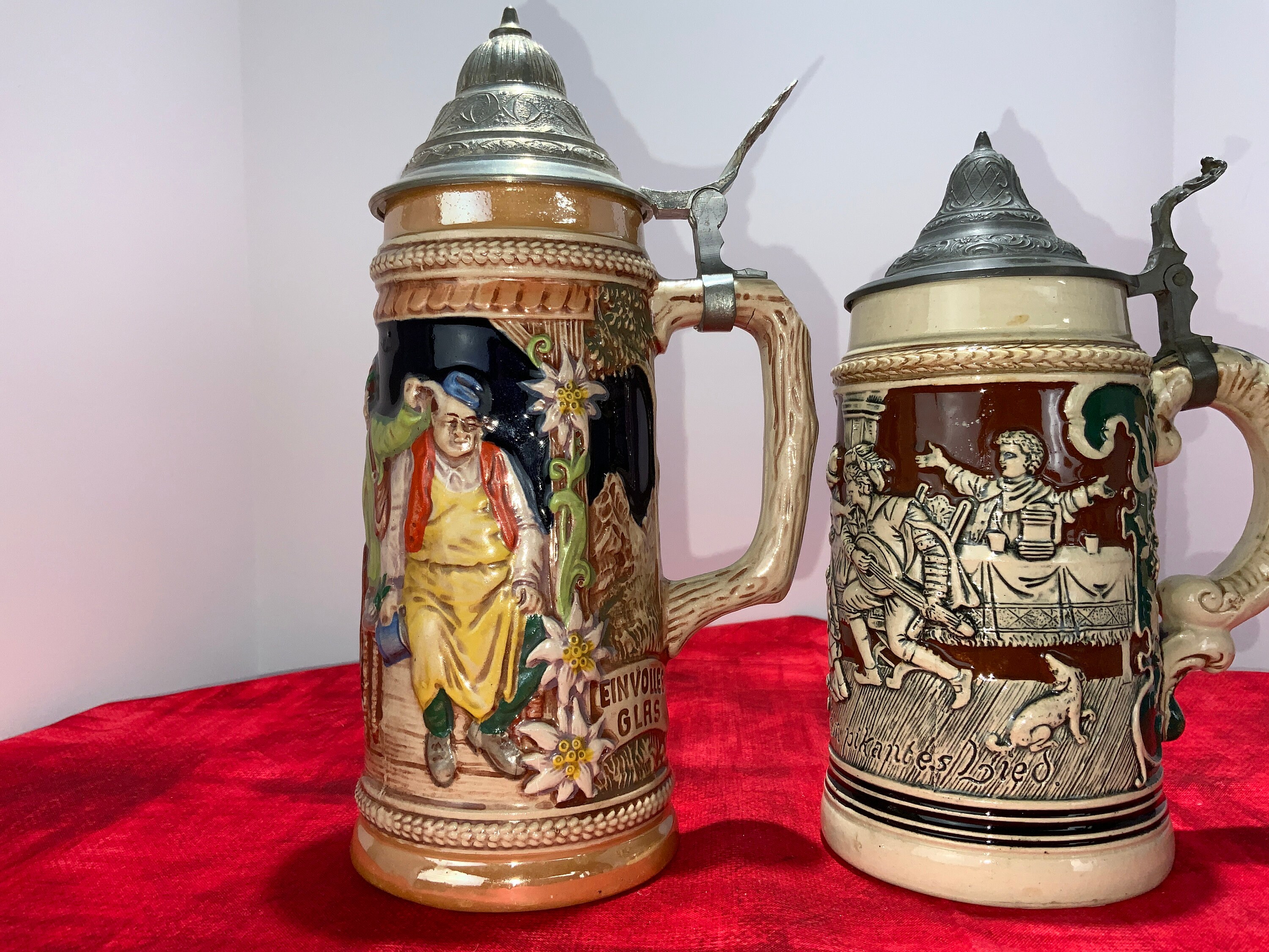 Vintage bier stein Etsy