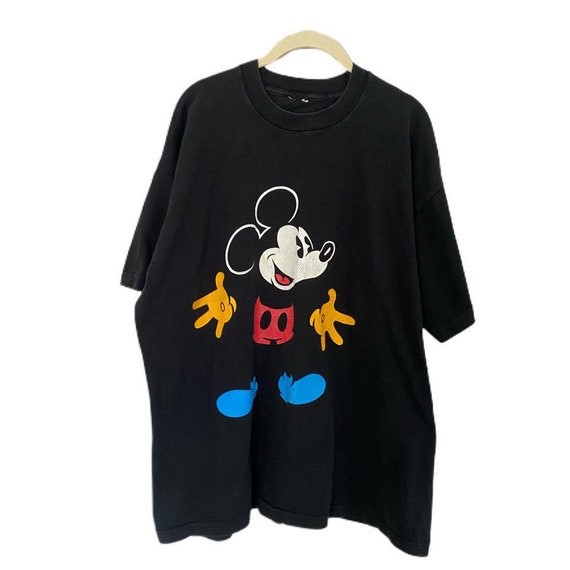 Vintage Mickey Mouse blue shoes shirt