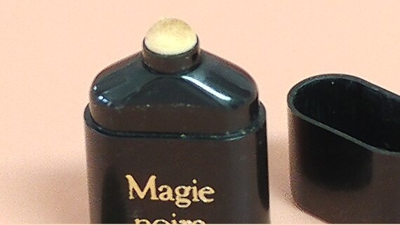 Vintage empty MAGIE NOIRE Mini Perfume Bottle dab… - image 5