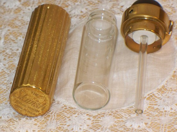 Vintage SKWISH Purse Pocket Perfume ATOMIZER in P… - image 8