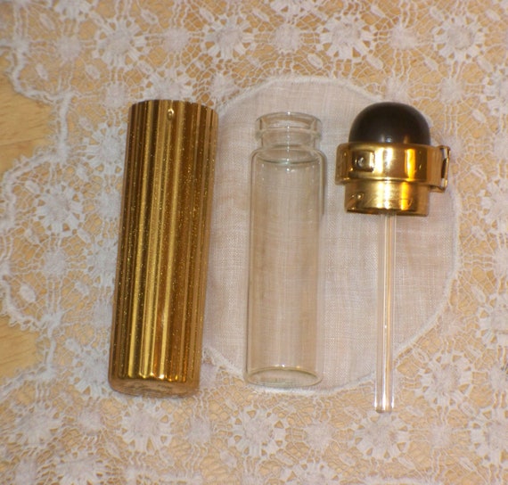 Vintage SKWISH Purse Pocket Perfume ATOMIZER in P… - image 9