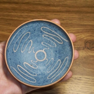 Vintage ANTON LANG Small POTTERY Bowl Trinket Dish