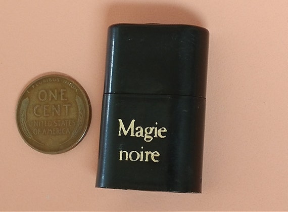 Vintage empty MAGIE NOIRE Mini Perfume Bottle dab… - image 2