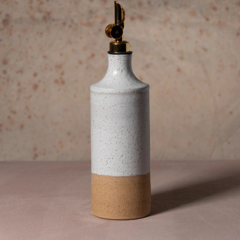 Handmade Olive Oil Bottle Olive Oil & Vinegar Cruets made to Order Etsy