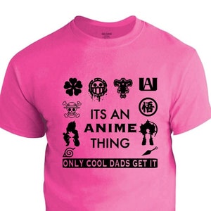 Father&#39;s Day Dad Anime T-Shirt. Cool Dad Gift