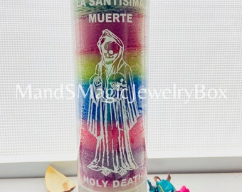 Tenderness Holy Death Candle | Vela Santa Muerte Ternura