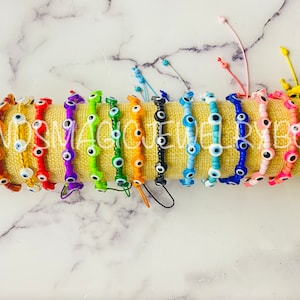 Evil Eye Bracelets/Pulseras Mal De Ojo