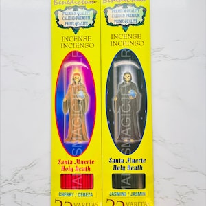 Holy Death Incense Sticks | Santa Muerte Varitas De Incienso