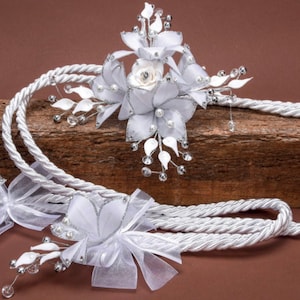 Beautiful Wedding Lasso, Wedding Unity Lasso, Wedding Gift, Unity Cord 54-L28