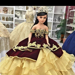 Quinceanera Doll Ultima Muneca Para Quinceañera/Muenca para 15 Anos Last Quinceanera Doll/Ultima Muneca