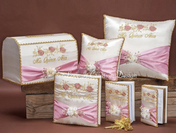 Set De Cojines Para Quinceanera/custom Made Pillow Set/ Set De Cojines Para  Quinceanera Custom Sweet Sixteen Set Quinceanera Pillow Set 
