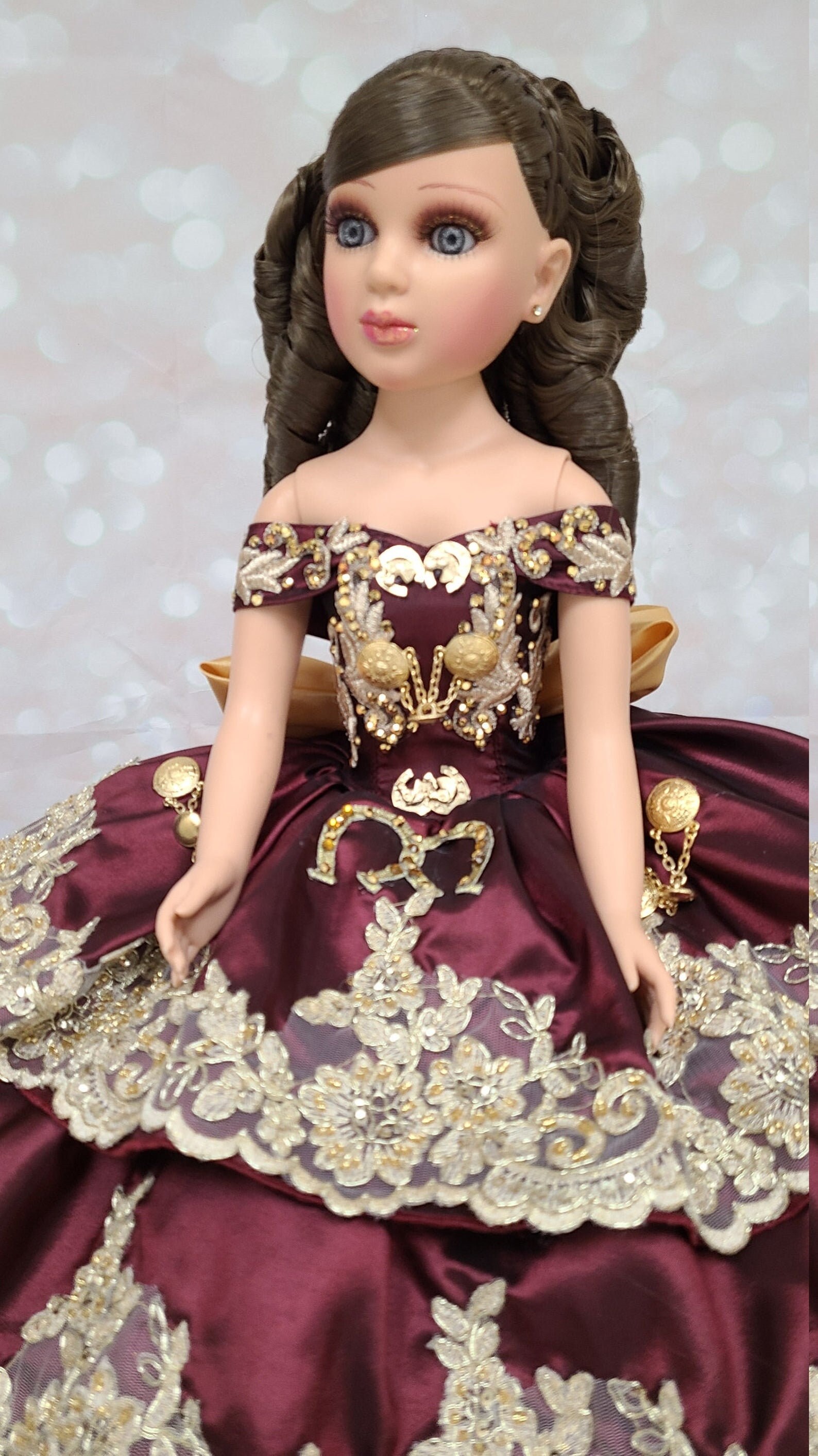 Quinceanera Doll Ultima Muneca Para Quinceañera/muenca Para 15 Etsy