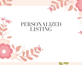 Personalized Quinceañera Listing for ruubbyyz with Custom Made Dress for 22" Porcelain Doll