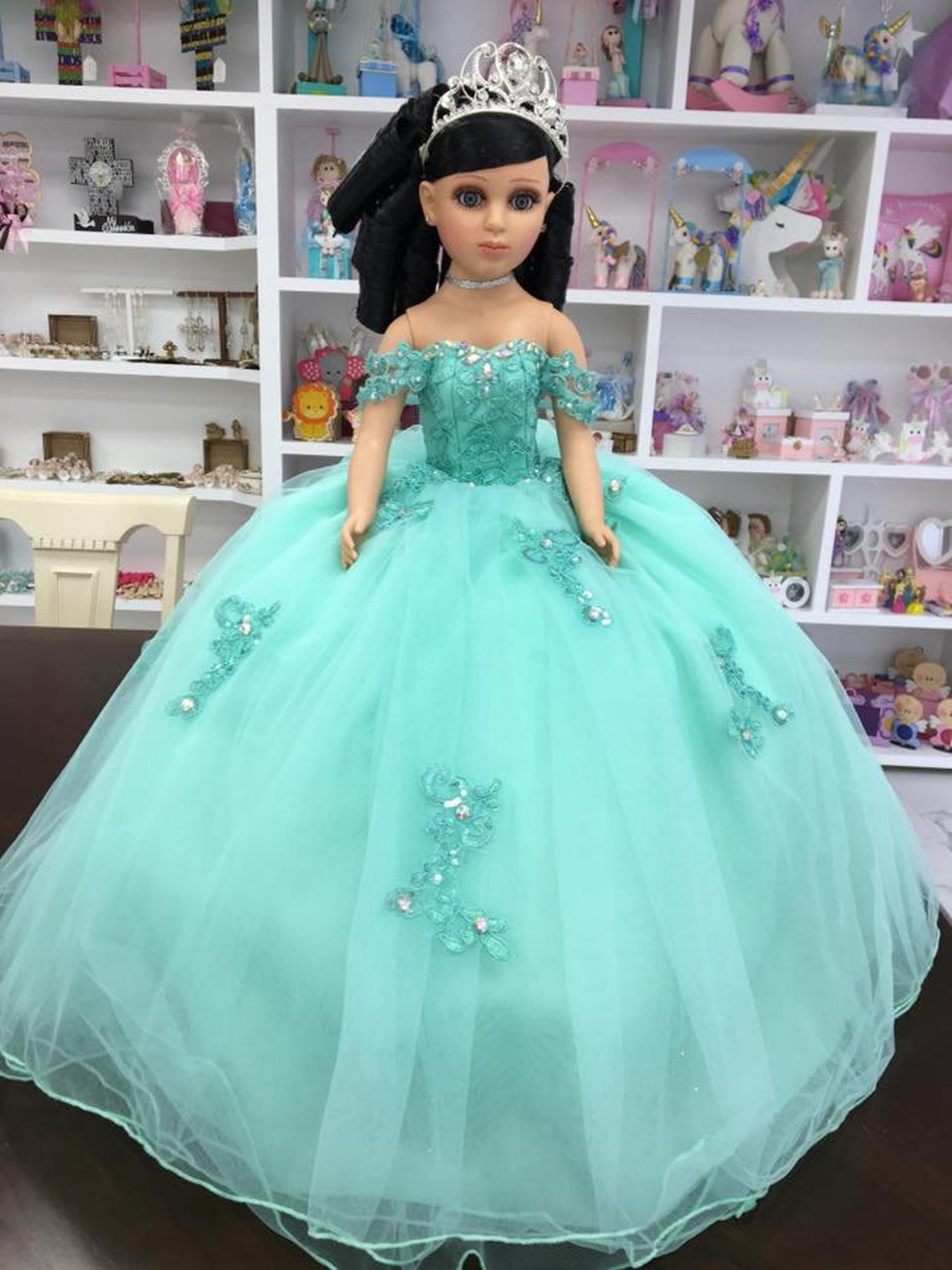 Quinceanera Doll Ultima Muneca Para Quinceañera/muenca Para 15 Etsy