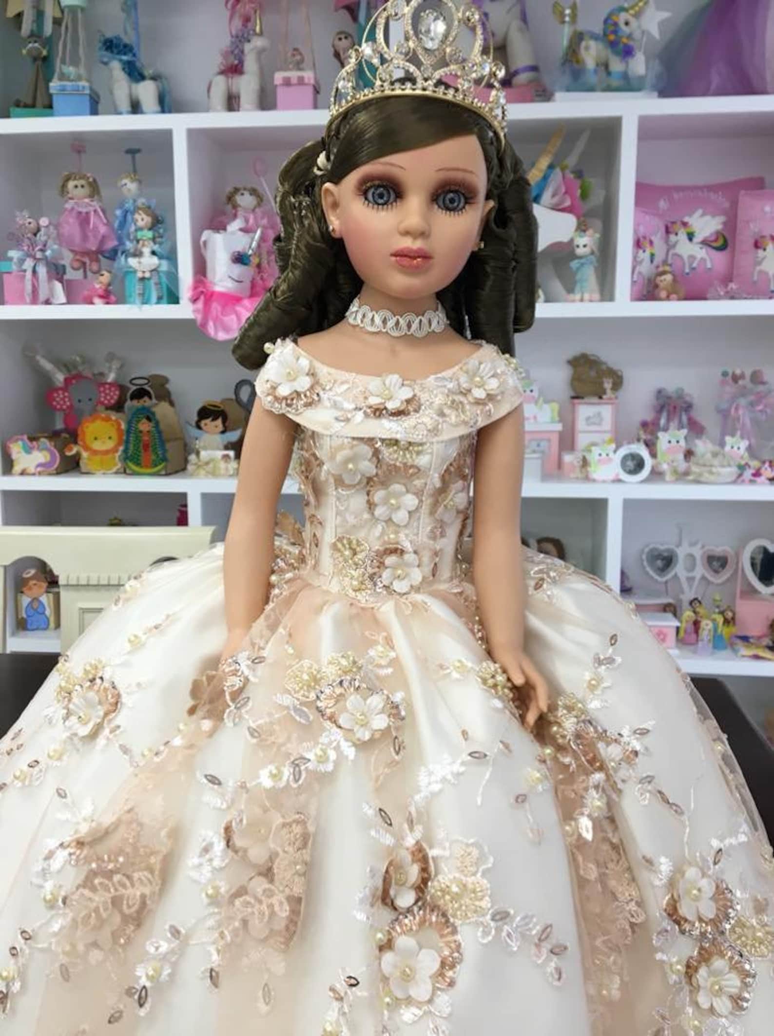 Quinceanera Doll Ultima Muneca Para Quinceañera/muenca Para 15 Etsy