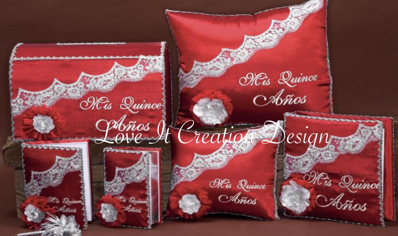 Set De Cojines Para Quinceanera/custom Made Pillow Set/ Set De Etsy