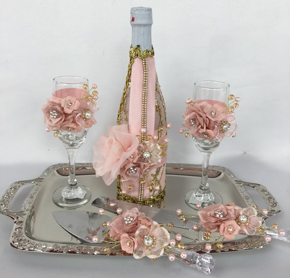 Juego personalizado de champán de boda/Quinceniera botella y - Etsy México Juego personalizado de champán de boda/Quinceniera botella y - Etsy México