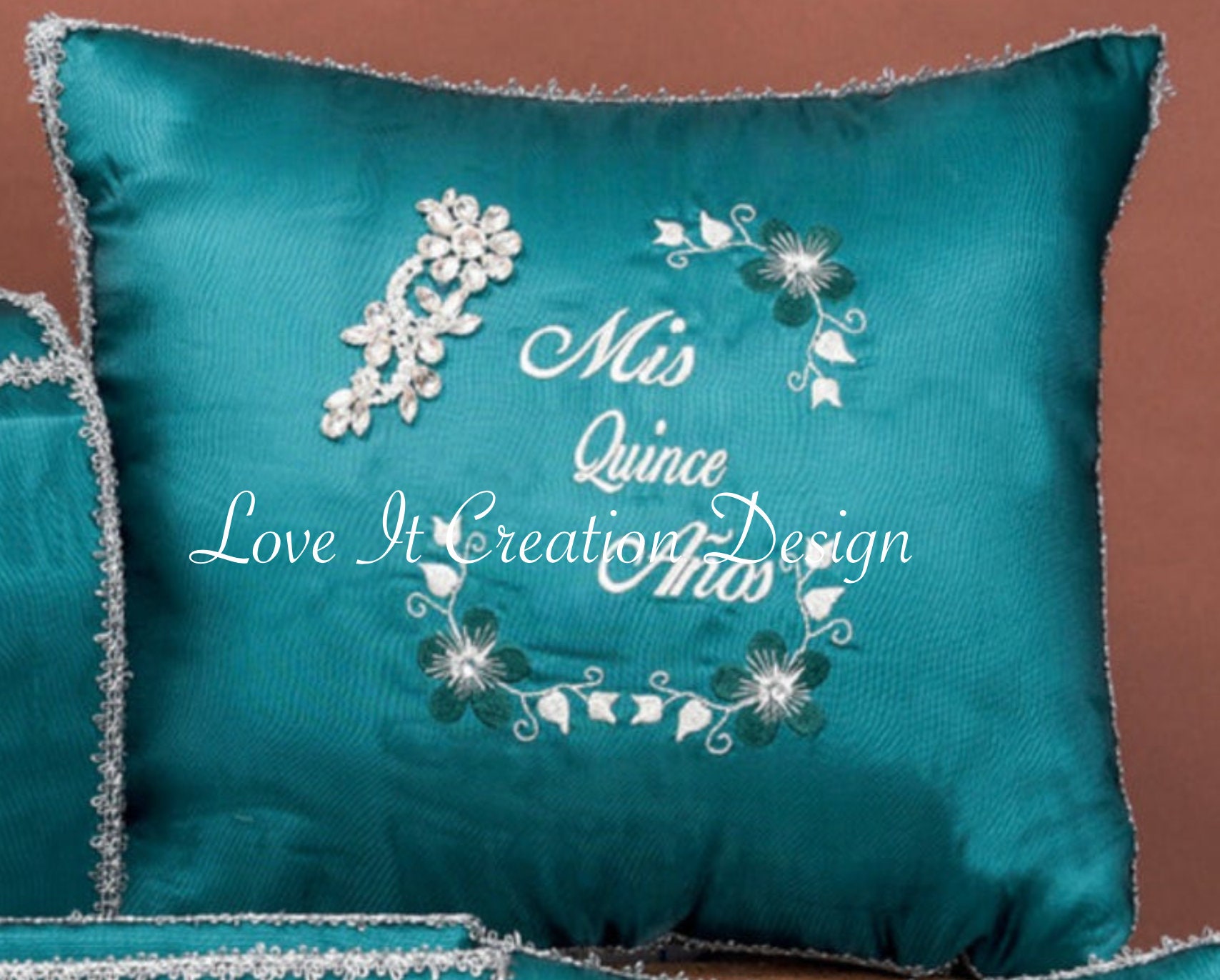 Set De Cojines Para Quinceanera/custom Made Pillow Set/ Set De Etsy