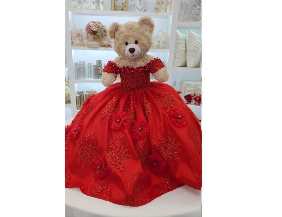 Buy Personalized Quinceanera Teddy Bear Dress Custom Made Teddy