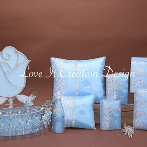 Set de Cojines para Quinceanera/Custom made Pillow Set/ Set de Cojines para Quinceanera Custom Sweet Sixteen Set Quinceanera Pillow Set