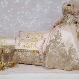 Set de Cojines para Quinceanera/Custom made Pillow Set/ Set de Cojines para Quinceanera Custom Sweet Sixteen Set Quinceanera Pillow Set