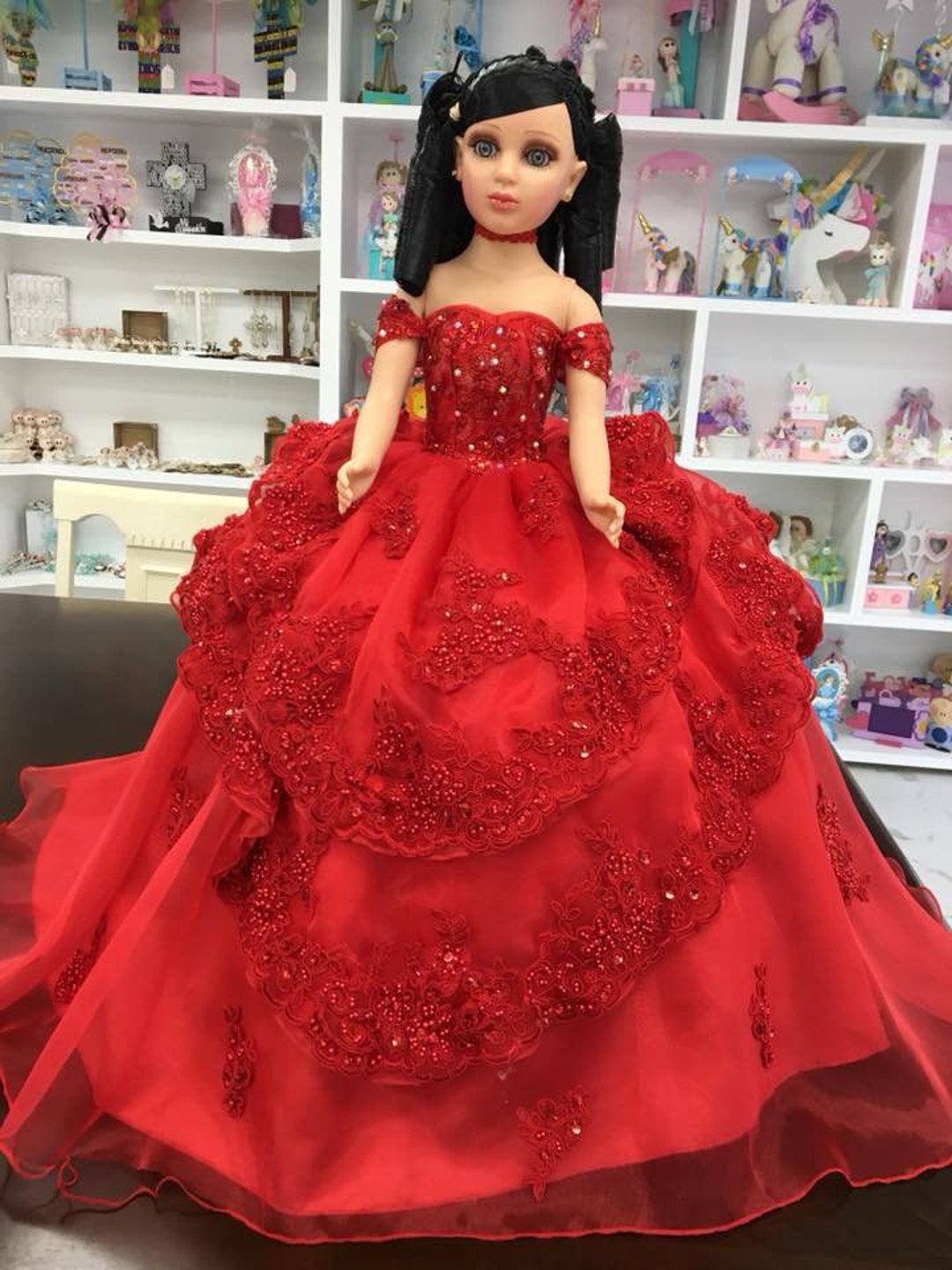 Quinceanera Doll Ultima Muneca Para Quinceañera/muenca Para 15 Etsy