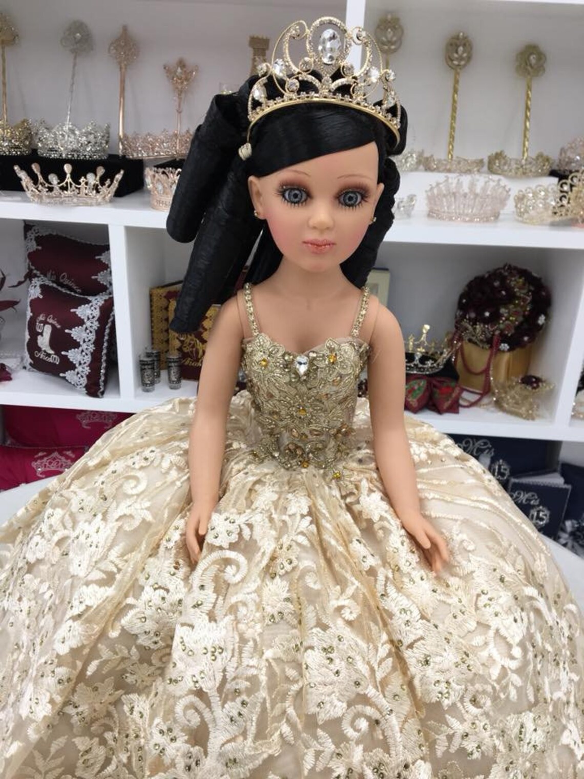 Quinceanera Doll Ultima Muneca Para Quinceañera/muenca Para 15 Etsy