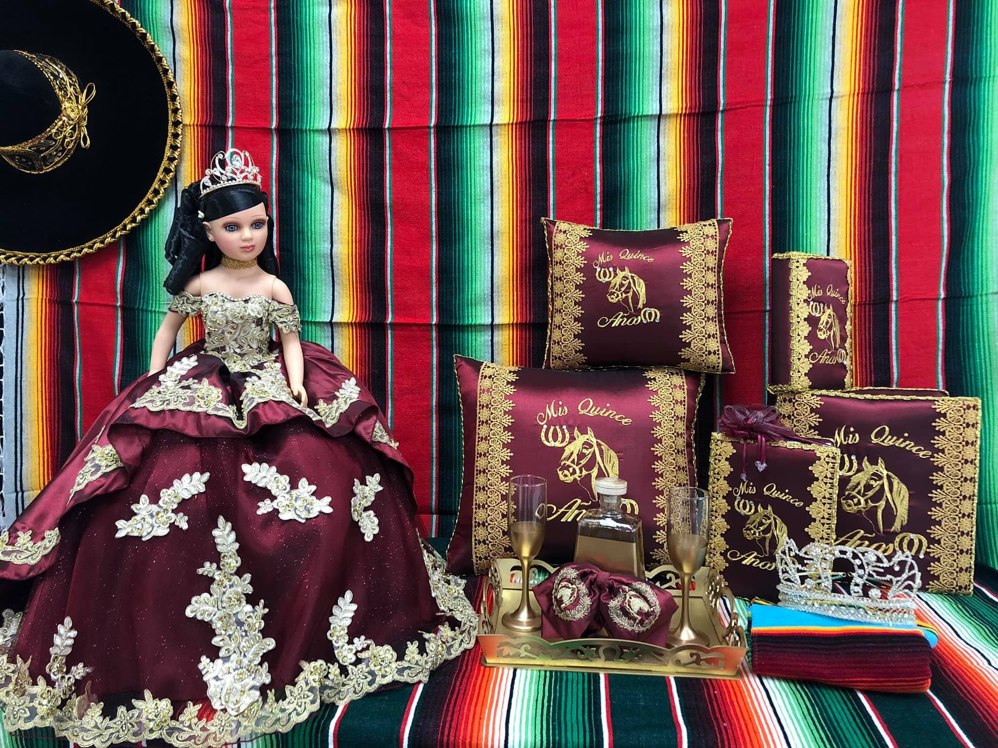 Set De Cojines Para Quinceanera/custom Made Pillow Set/ Set De Etsy