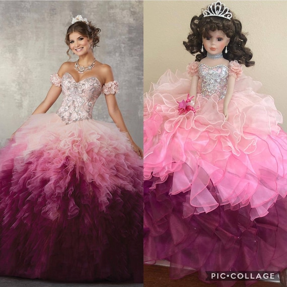 quinceanera doll dress