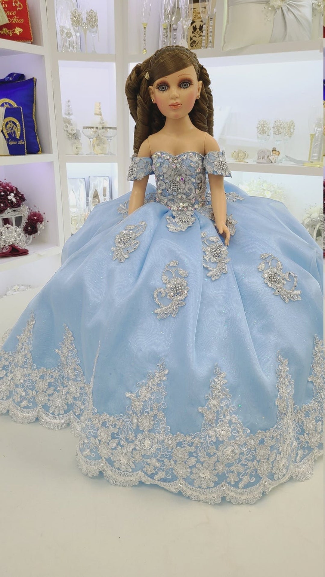 Barbie quinceanera doll on sale