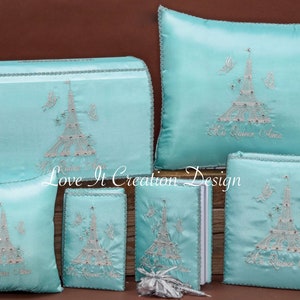 Set de Cojines para Quinceanera/Custom made Pillow Set/ Set de Cojines para Quinceanera Custom Sweet Sixteen Set Quinceanera Pillow Set